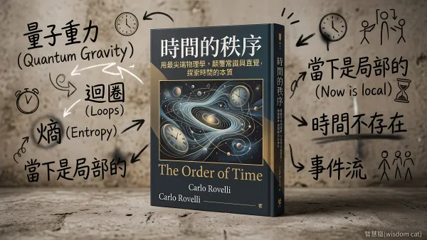 時間的秩序：用最尖端物理學，顛覆常識與直覺，探索時間的本質｜好書推薦