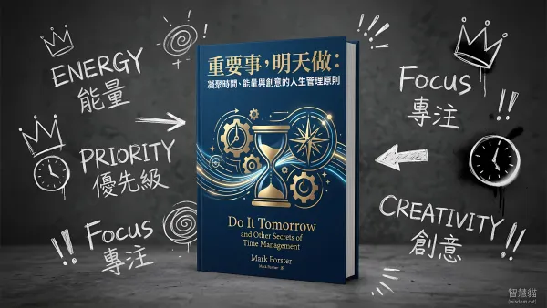 重要事，明天做：凝聚時間、能量與創意的人生管理原則｜好書推薦