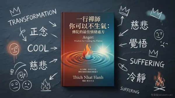一行禪師 你可以不生氣：佛陀的最佳情緒處方｜好書推薦