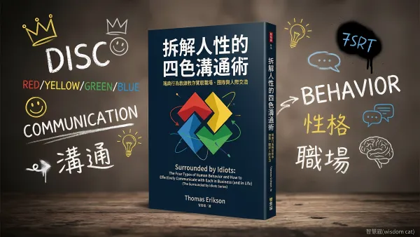 拆解人性的四色溝通術: 瑞典行為教練教你駕馭職場、團隊與人際交流｜好書推薦