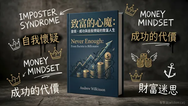 致富的心魔：金錢、成功與自我懷疑的致富人生｜好書推薦