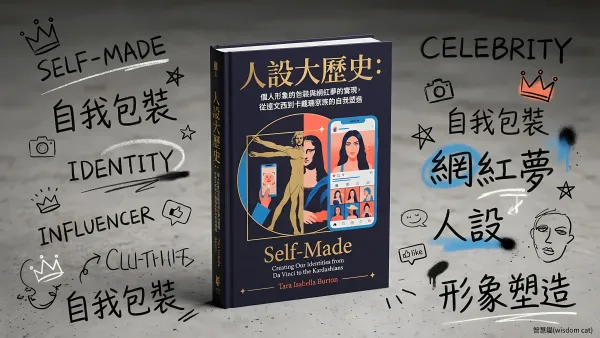 人設大歷史: 個人形象的包裝與網紅夢的實現, 從達文西到卡戴珊家族的自我塑造｜好書推薦