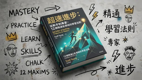 超速進步: 從新手到專家, 12條精通各領域的學習法則｜好書推薦
