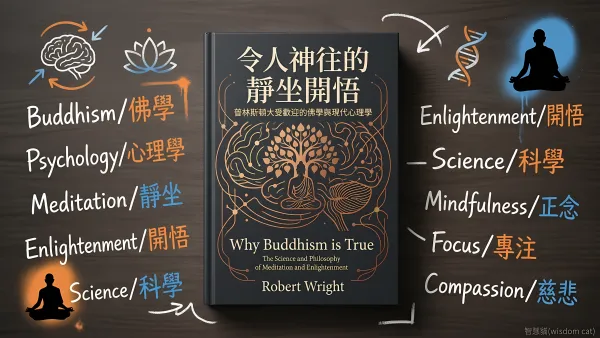 令人神往的靜坐開悟：普林斯頓大受歡迎的佛學與現代心理學｜好書推薦