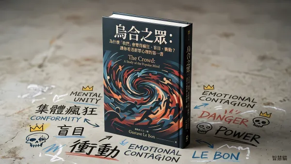 烏合之眾：為什麼「我們」會變得瘋狂、盲目、衝動？讓你看透群眾心理的第一書｜好書推薦