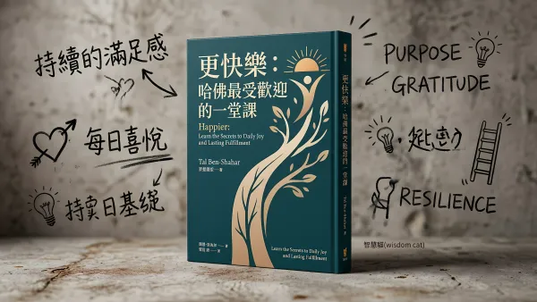 更快樂：哈佛最受歡迎的一堂課｜好書推薦