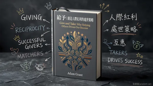 給予︰創造人際紅利的處世策略｜好書推薦