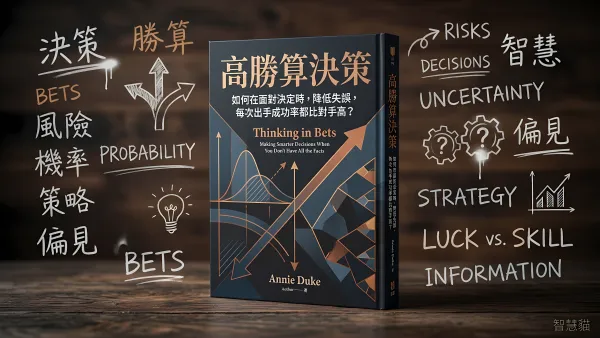 高勝算決策：如何在面對決定時，降低失誤，每次出手成功率都比對手高？｜好書推薦