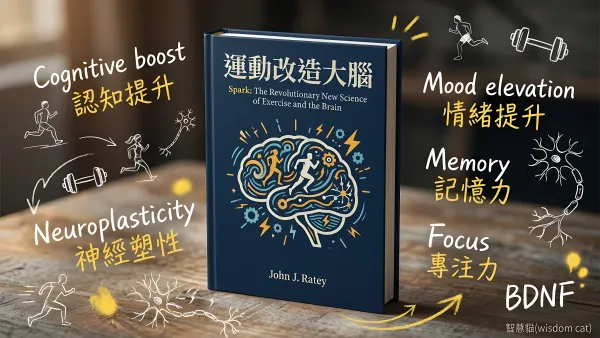 運動改造大腦｜好書推薦