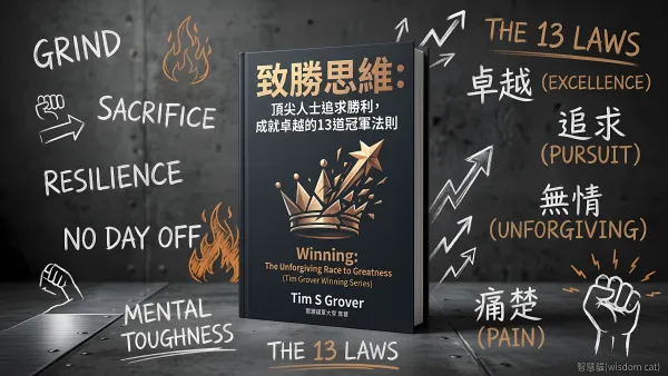 致勝思維: 頂尖人士追求勝利, 成就卓越的13道冠軍法則｜好書推薦