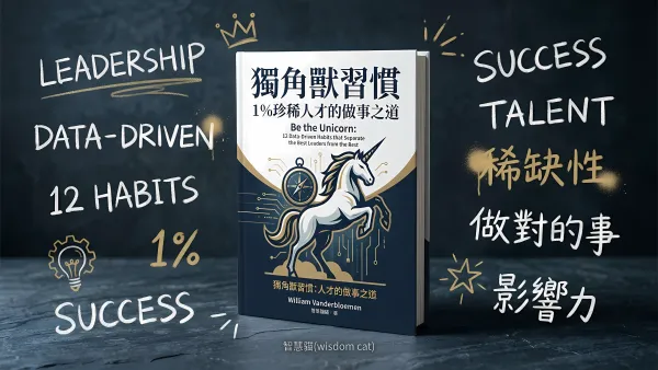 獨角獸習慣：1%珍稀人才的做事之道｜好書推薦