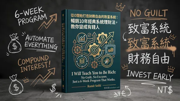 從0開始打造財務自由的致富系統: 暢銷10年經典系統理財法, 教你變成有錢人｜好書推薦