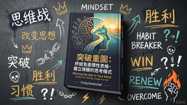 突破重圍: 終結負面慣性思維, 建立得勝的思考模式｜好書推薦