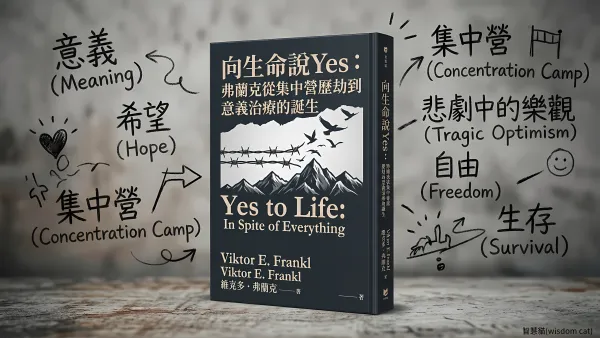 向生命說Yes：弗蘭克從集中營歷劫到意義治療的誕生｜好書推薦