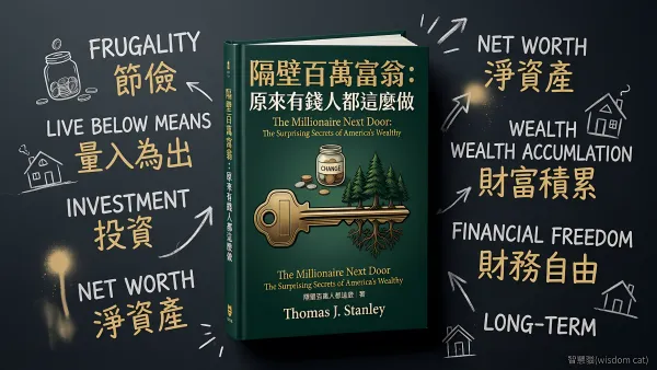 隔壁百萬富翁: 原來有錢人都這麼做｜好書推薦