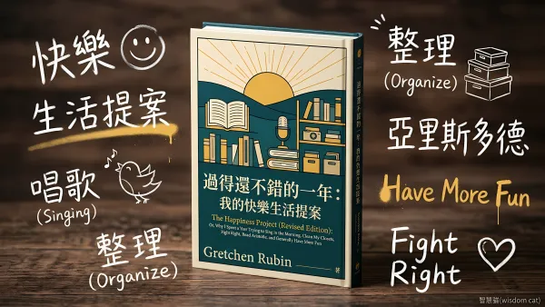 過得還不錯的一年：我的快樂生活提案｜好書推薦