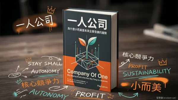 一人公司：為什麼小而美是未來企業發展的趨勢｜好書推薦