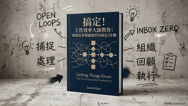 搞定! 工作效率大師教你: 事情再多照樣做好的搞定5步驟｜好書推薦