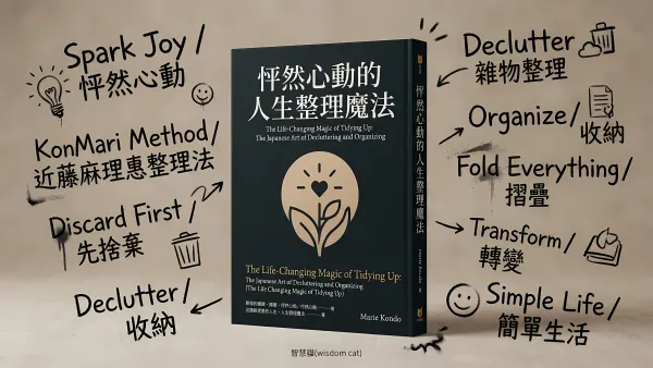 怦然心動的人生整理魔法｜好書推薦