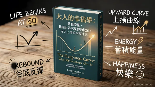 大人的幸福學: 蓄積能量, 找回由谷底反彈的快樂, 走出上揚的幸福曲線｜好書推薦
