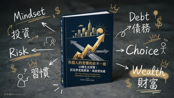 有錢人的習慣和你不一樣: 10個生活習慣, 註定你是低薪族, 或者變有錢｜好書推薦