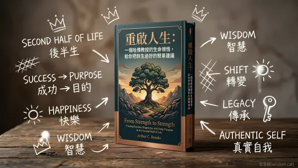 重啟人生：一個哈佛教授的生命領悟，給你把餘生過好的簡單建議｜好書推薦