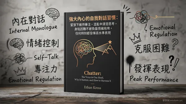 強大內心的自我對話習慣：緊張下維持專注，混亂中清楚思考，身陷困難不被負面情緒拖垮，任何時刻都發揮高水準表現｜好書推薦
