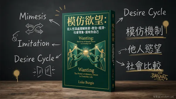模仿欲望：從人性深處理解商業、政治、經濟、社會現象，還有你自己｜好書推薦