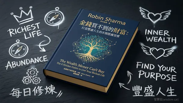 金錢買不到的財富：打造豐盛人生的8個隱藏習慣｜好書推薦