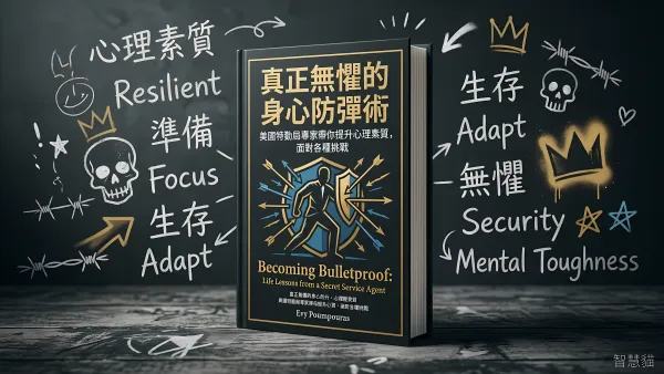真正無懼的身心防彈術：美國特勤局專家帶你提升心理素質，面對各種挑戰｜好書推薦