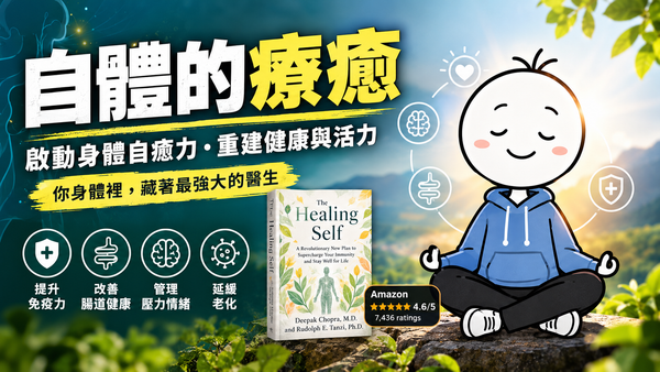 自體的療癒：後疫情時代的新健康提案｜好書推薦